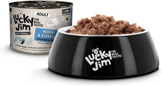 Lucky Jim Hrana Umedă Pentru Câini Cu Pui 200gr
