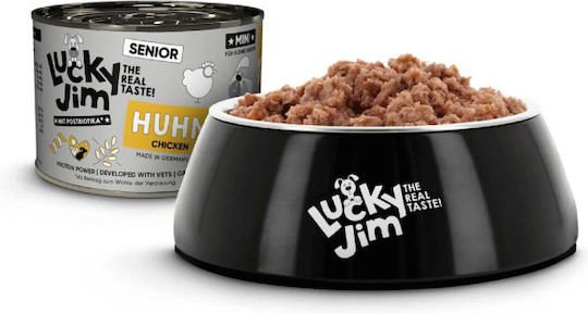 Lucky Jim Wet Food For Elderly Dogs With Chicken Salmon And Carrot 200gr