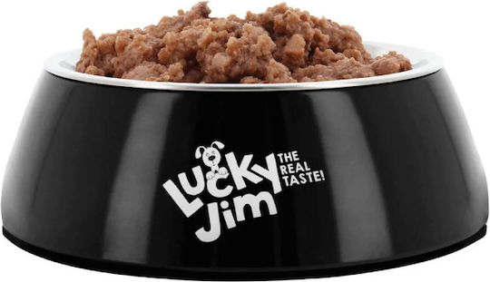 Lucky Jim Wet Dog Food for Puppies with Chicken Salmon and Pumpkin 6x400g