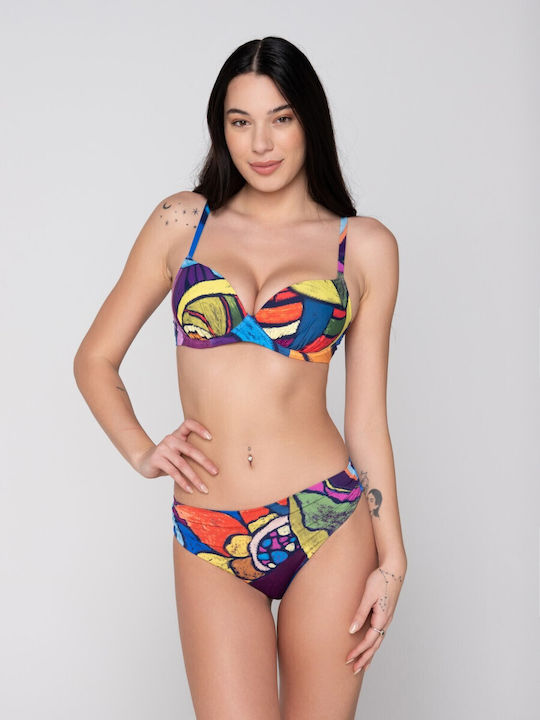 Slip Bikini Hipster Imprimat