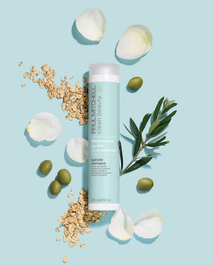 Paul Mitchell Clean Beauty Hydrate Shampoos Reconstruction/Nourishment & Hydration for All Hair Types 250ml