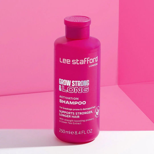 Lee Stafford Grow Strong & Long Σαμπουάν Αναδόμησης/Θρέψης & Λείανσης 250ml