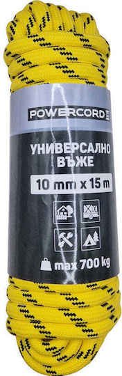Franghie Universal Powercord 10 Mm 15 M Galben