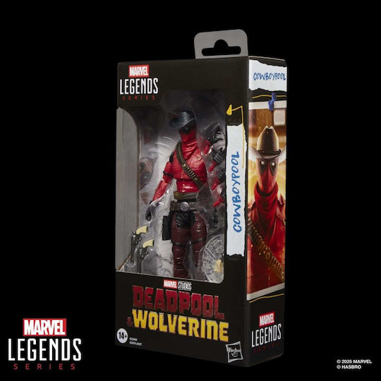 Figură De Acțiune Marvel Legends Deadpool & Wolverine Cowboypool Marvel Legends 15 Cm