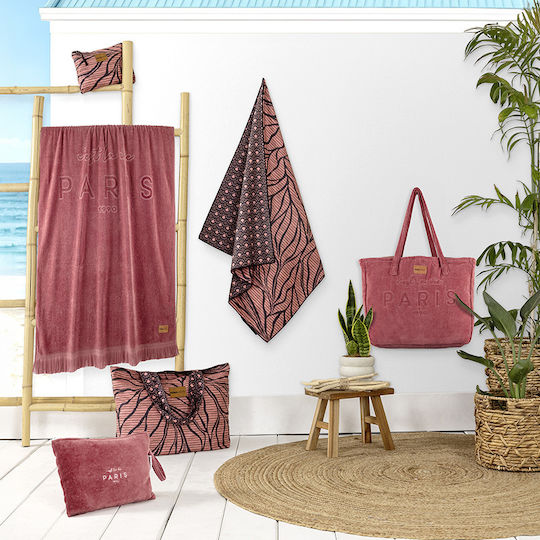 Nima Jacquard Rosa 90x160cm