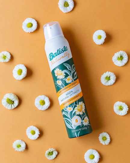 Batiste Naturally Green Tea & Chamomile Șampon Uscat De Volum 200ml