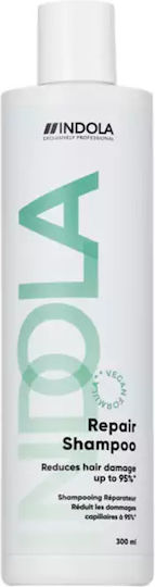 Indola Repair Shampoos Glanz für Beschädigt Haare 300ml