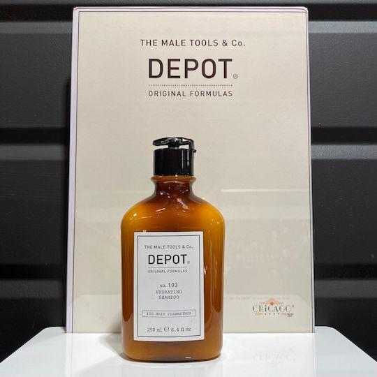Depot Depot Hydrating Σαμπουάν Αναδόμησης/Θρέψης & Ενυδάτωσης για Όλους τους Τύπους Μαλλιών 250ml