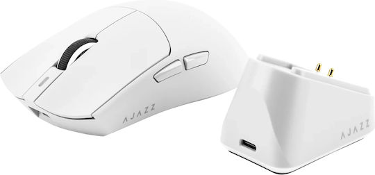 Ajazz AJ139P V3 MC Wireless Gaming Mouse 24000 DPI White