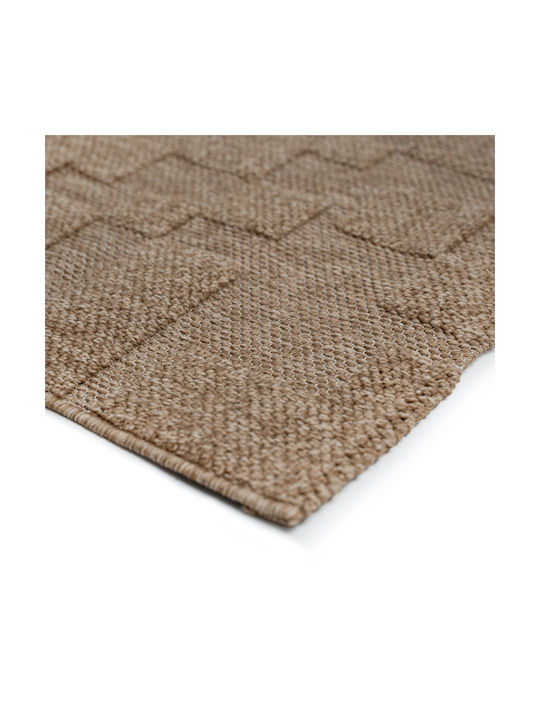 Tzikas Carpets Kos 75951 080 Summer Bedroom Rug Sets Brown 401-0-355-75951-080 3 Pieces