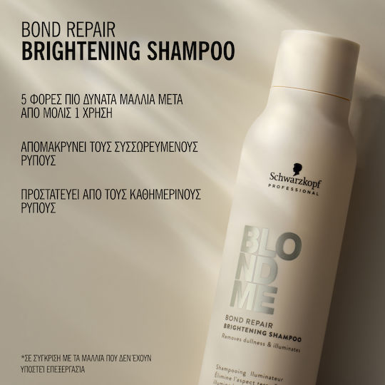 Schwarzkopf Blondme Шампоан Възстановяване/Подхранване и Хидратация за Повредена Коса 1000ml