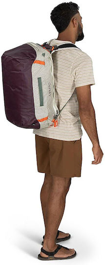 Osprey Transporter Duffel Sack Voyage Back 40lt White Fabric M37cm