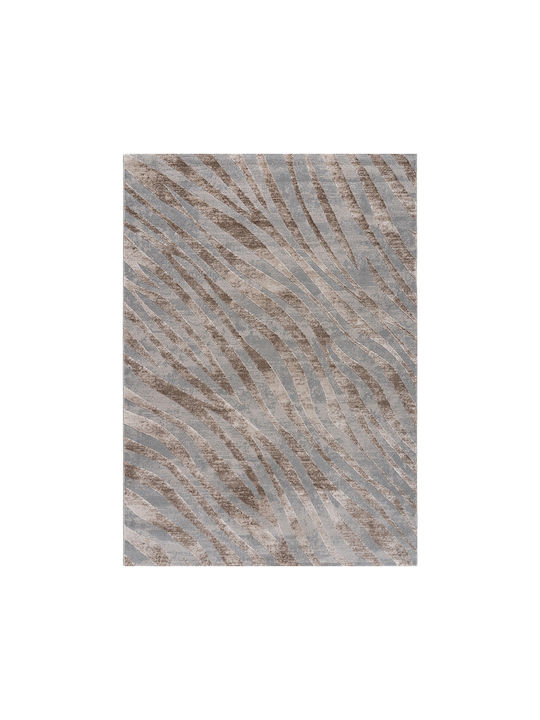 Beauty Home Home Modern Bedroom Rugs Set Beige, Grey 9439-ΣΕΤ 3pcs
