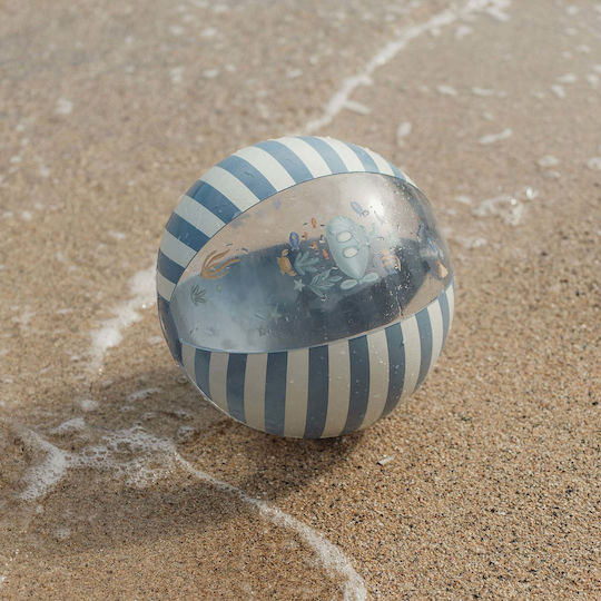 Little Dutch Minge de Plajă Ocean World Albastră 35 Cm