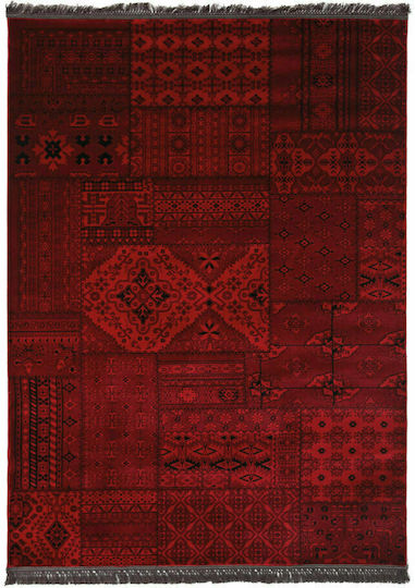 Royal Carpet 7675A Σετ Χαλιά Κρεβατοκάμαρας Afgan Dark Red 11AFG7675A77.067500 3τμχ