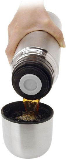 Excellent Houseware Thermos Bottle Stainless Steel 750ml Gray