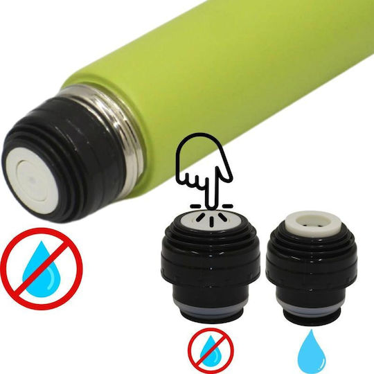Excellent Houseware Muitomas Edelstahl Thermosflasche 500ml Grün