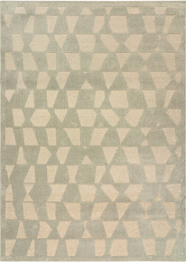 Beauty Home Bedroom Rug Set Beige 9953-Set 3 Pieces