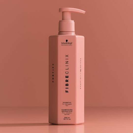 Schwarzkopf Fibre Clinix Fortify Σαμπουάν Αναδόμησης/Θρέψης & Λείανσης 300ml