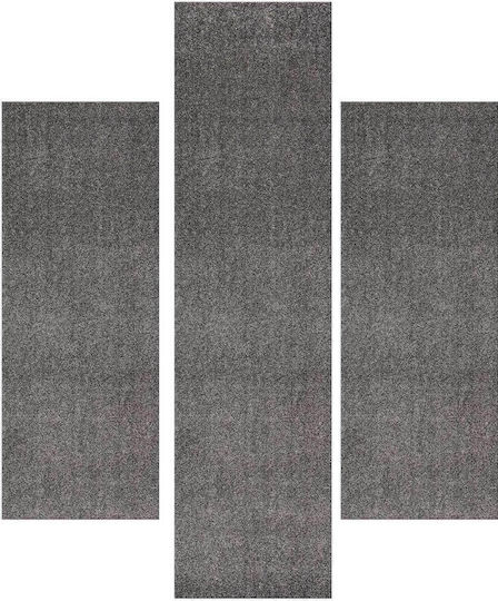 Decostar Dolce-s 71181-070 Σετ Χαλιά Κρεβατοκάμαρας Γκρι DE172235 3τμχ