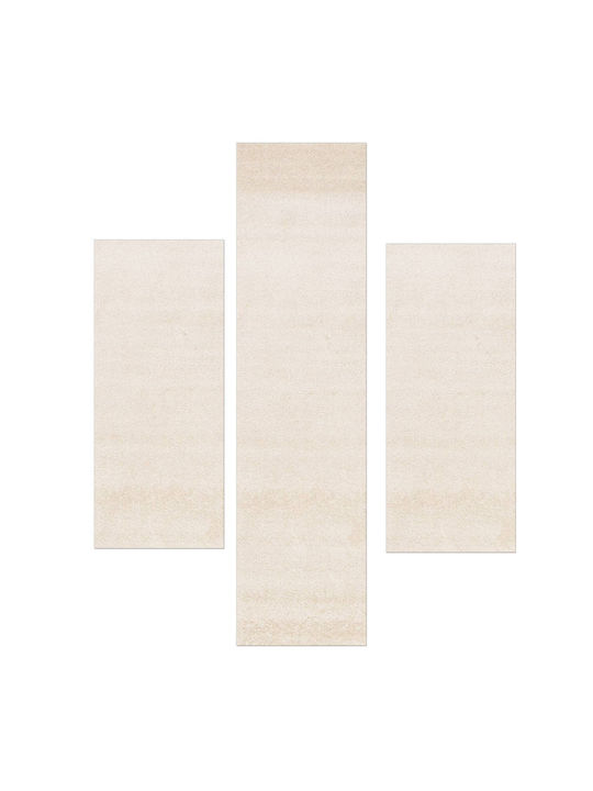Decostar Dolce-s 71181-066 Σετ Μοντέρνα Χαλιά Κρεβατοκάμαρας Εκρού DE172230 3τμχ