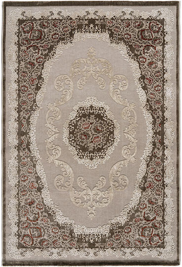 Beauty Home Bedroom Rug Sets Beige 9966 Set of 3 Pieces
