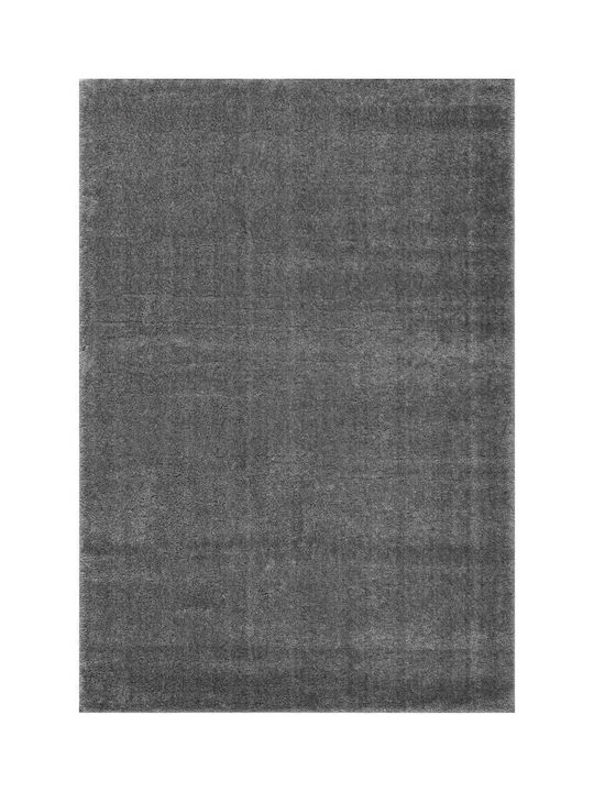 Madi Fuzzio Σετ Shaggy Χαλιά Κρεβατοκάμαρας Grey 3τμχ