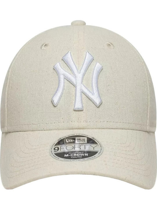 New Era Παιδικό Καπέλο Jockey 9forty Μπεζ