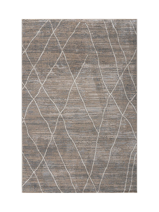 Beauty Home Serena 9834 Σετ Μοντέρνα Χαλιά Κρεβατοκάμαρας Beige Grey BH390686 3τμχ