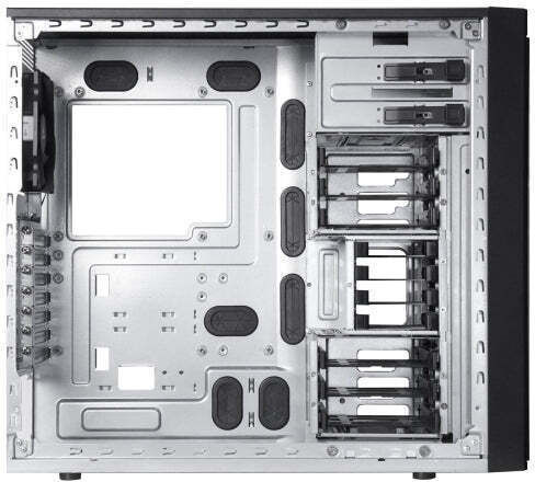 Chieftec Uni BW-01B-OP Midi Tower Кутия За Компютър Черна