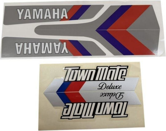 Yamaha T50 Silver Sticker Set