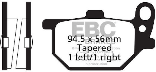 EBC Motorcycle Brake Pads for Yamaha XJ