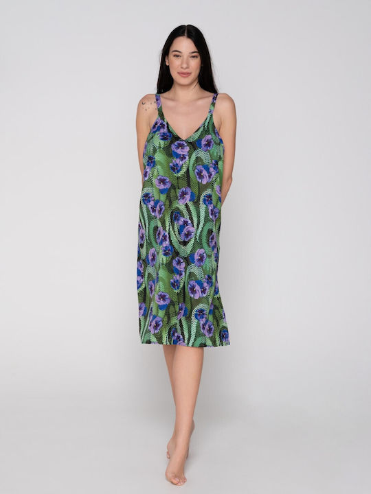 Luna Women's Maxi Beach Dress Multicolour