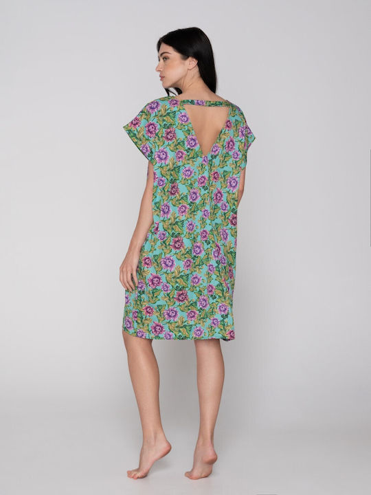 Luna Multicolour Beachwear Caftan