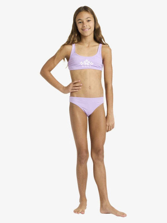 Roxy Kids Bikini Swimwear Crocus Petal