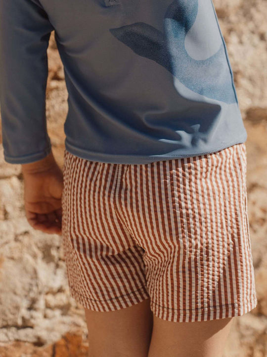 Little Dutch Παιδικό Μαγιό Βερμούδα / Σορτς Ocean Brown Stripes