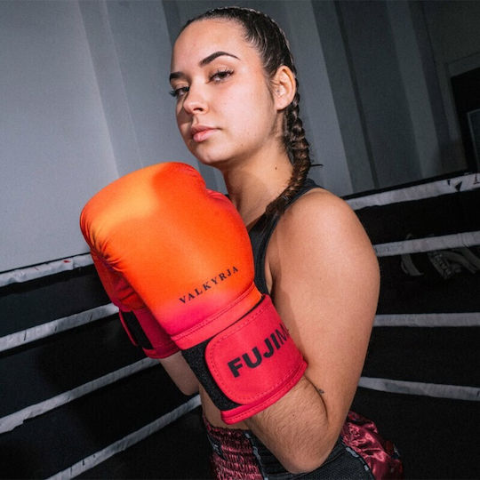 Fujimae Valkyrja Fujimae261 Boxing Gloves for Competition Orange