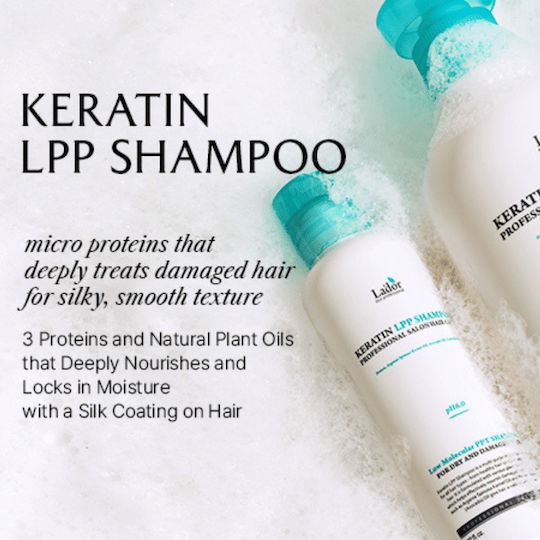 Lador Keratin LPP Σαμπουάν Αναδόμησης/Θρέψης & Ενυδάτωσης για Όλους τους Τύπους Μαλλιών 530ml