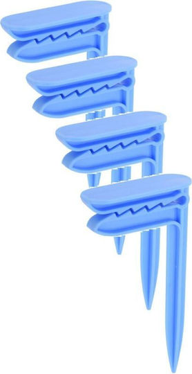 Heringe Clips Strandtuch Deckenhalter 4 Stücke Blaue