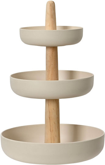 Beauty Home Ξύλινη Εταζέρα Ø30cm Beauty Home Ξύλινη Εταζέρα Ø30cm