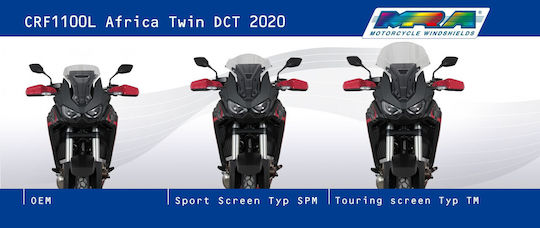 MRA Φιμέ Ζελατίνα Μοτοσυκλέτας για Honda Africa Twin CRF1000L