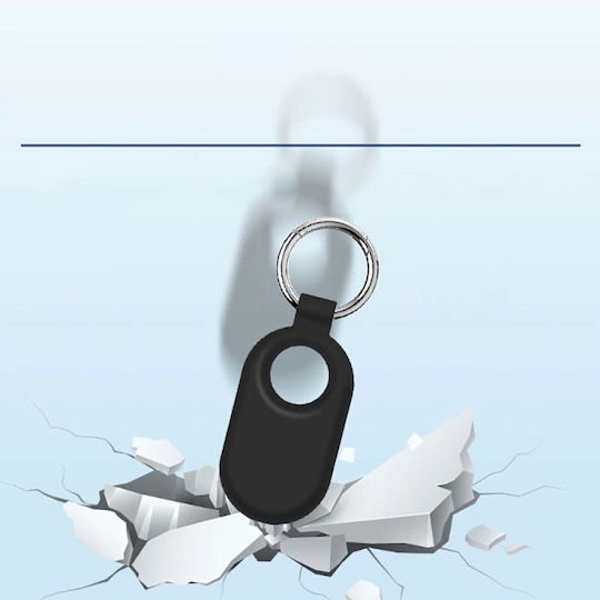 Tech-Protect Icon Калъф За Ключодържател От Силикон За SmartTag2 В Черен Цвят 2 Броя