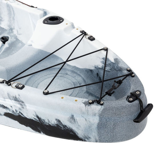 SCK Nereus Hd 2901 Caiac de Plastic de Pescuit pentru 2 Persoane Alb