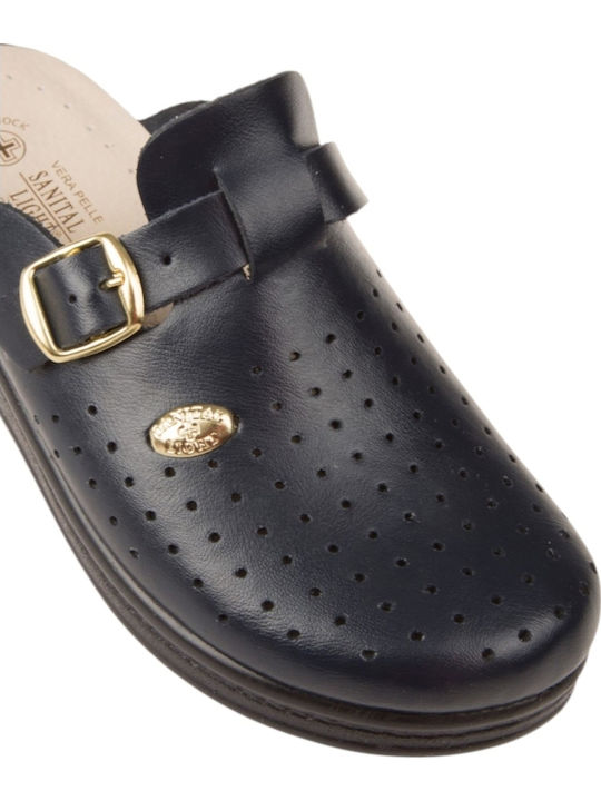 Winter Women's Blue Slippers