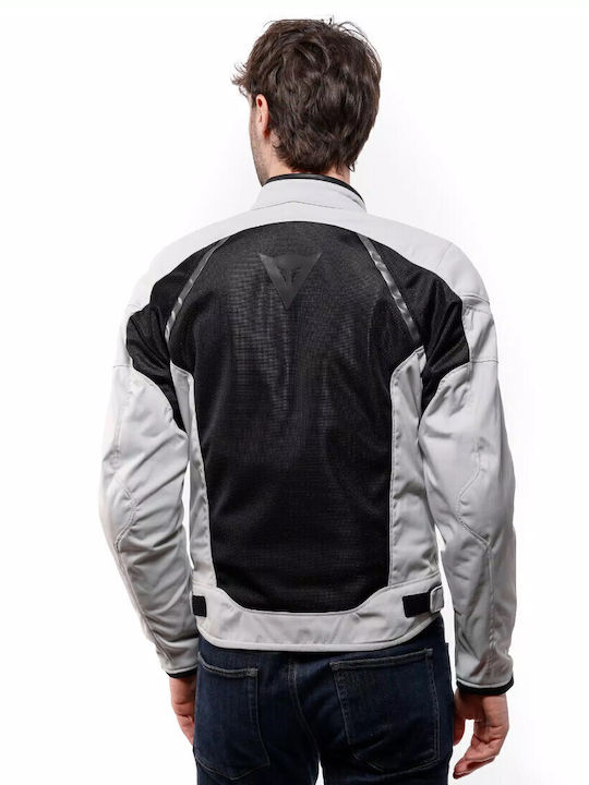 Dainese Air Frame 3 Sommer Herren Reitjacke Synthetisch Light Gray/Light Gray/Schwarz