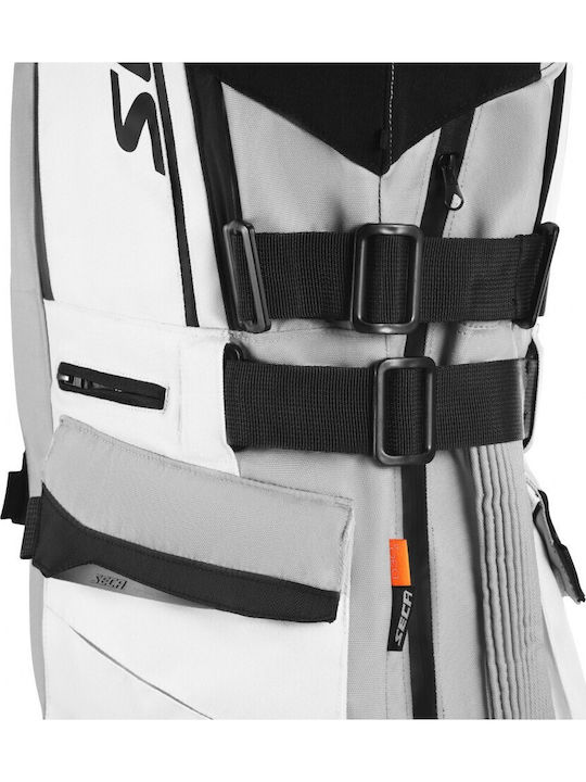 Arrakis III Women's Motorcycle Jacket 4 Seasons Waterproof White