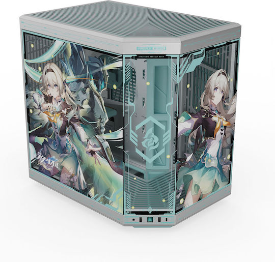 HYTE Y70 Gaming Midi Tower Κουτί Υπολογιστή με Πλαϊνό Παράθυρο Firefly Japan Edition