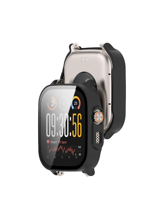 Realme Watch 5 Gehärtetes Glas Film Integrierte Pc Watch Schutzhülle Schwarz
