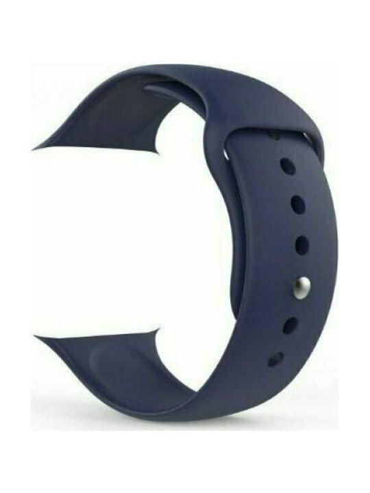Soft Θήκη Σιλικόνης σε Μπλε χρώμα για το Apple Watch 45mm Soft Θήκη Σιλικόνης σε Μπλε χρώμα για το Apple Watch 45mm