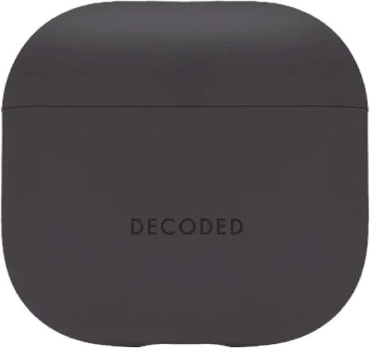 Decoded Aircase Case Silicone in Gray color for Apple AirPods 4